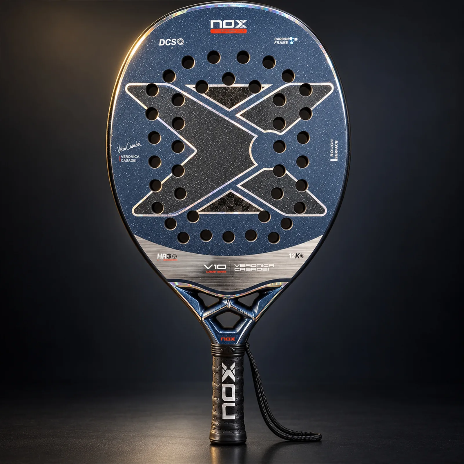 Raquete de Beach Tennis NOX V10 by Veronica Casadei 2025 PBEV1025