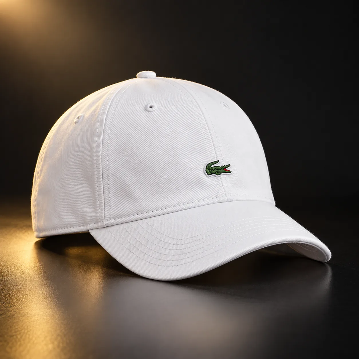 Boné Lacoste branco