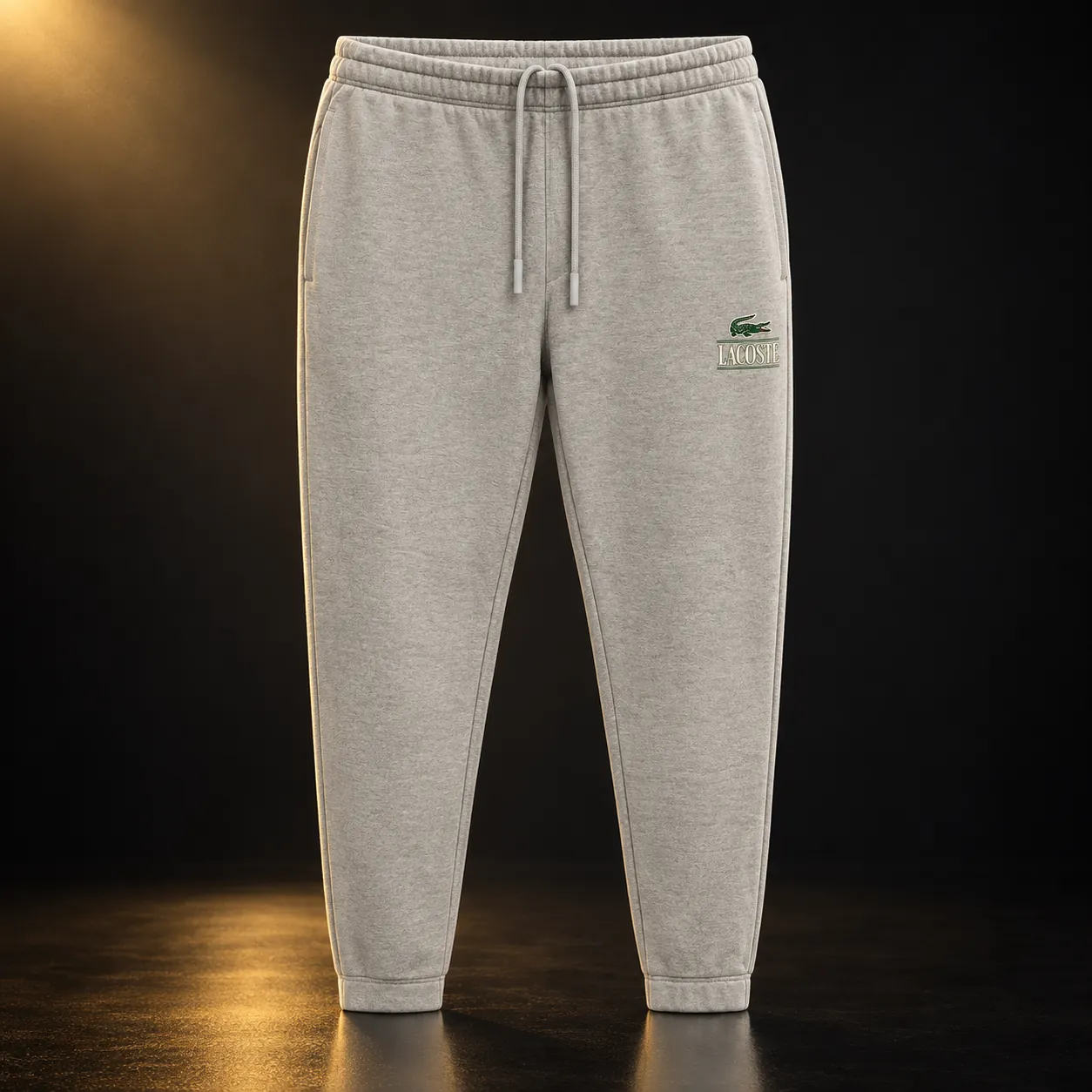 Calça jogger Lacoste cinza