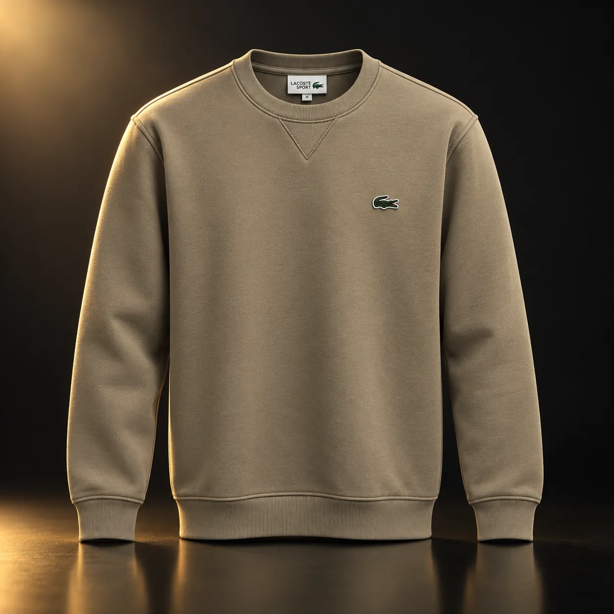 Moletom Lacoste bege