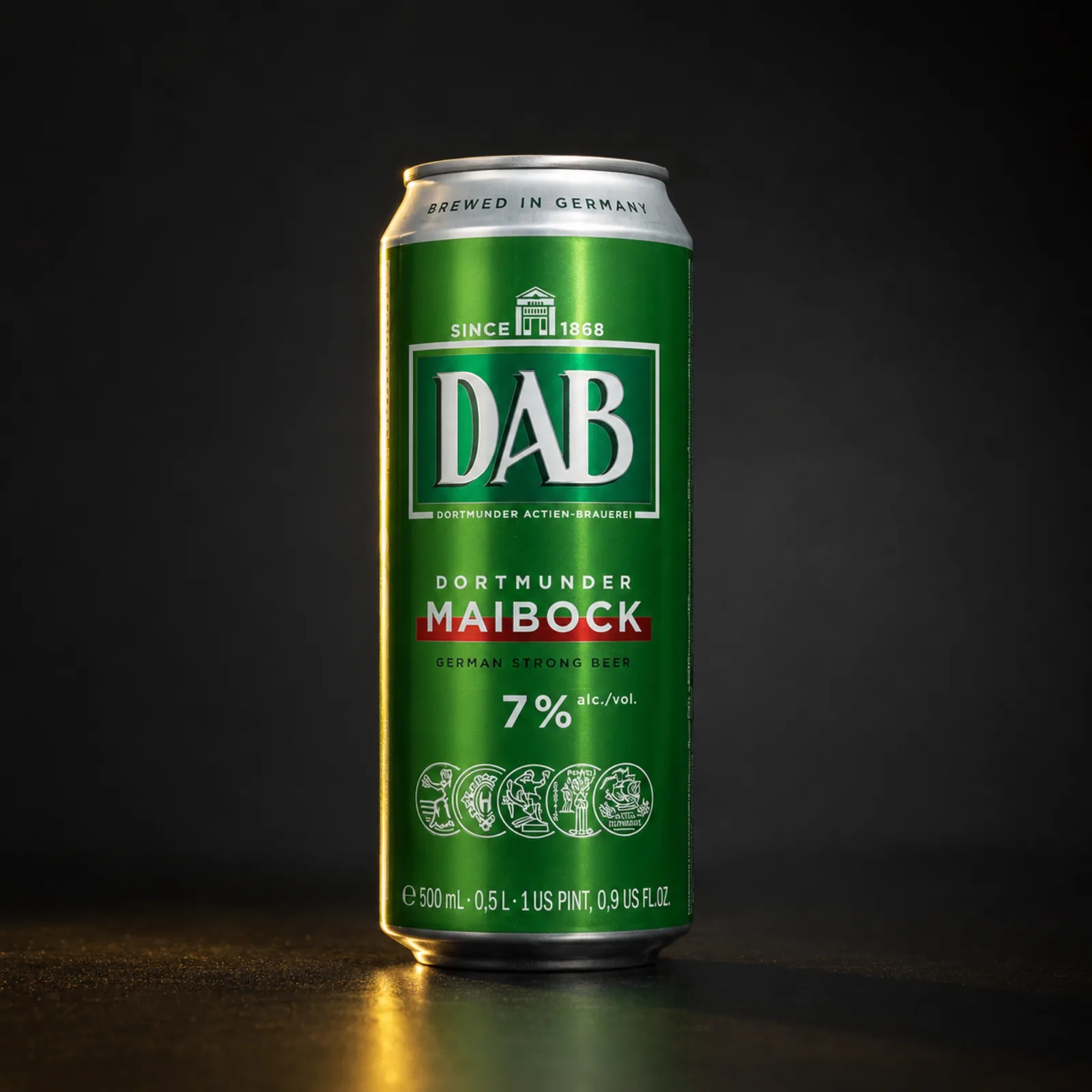 Cerveja DAB Dortmunder Maibock German Strong Beer 7% 500ml (lata)