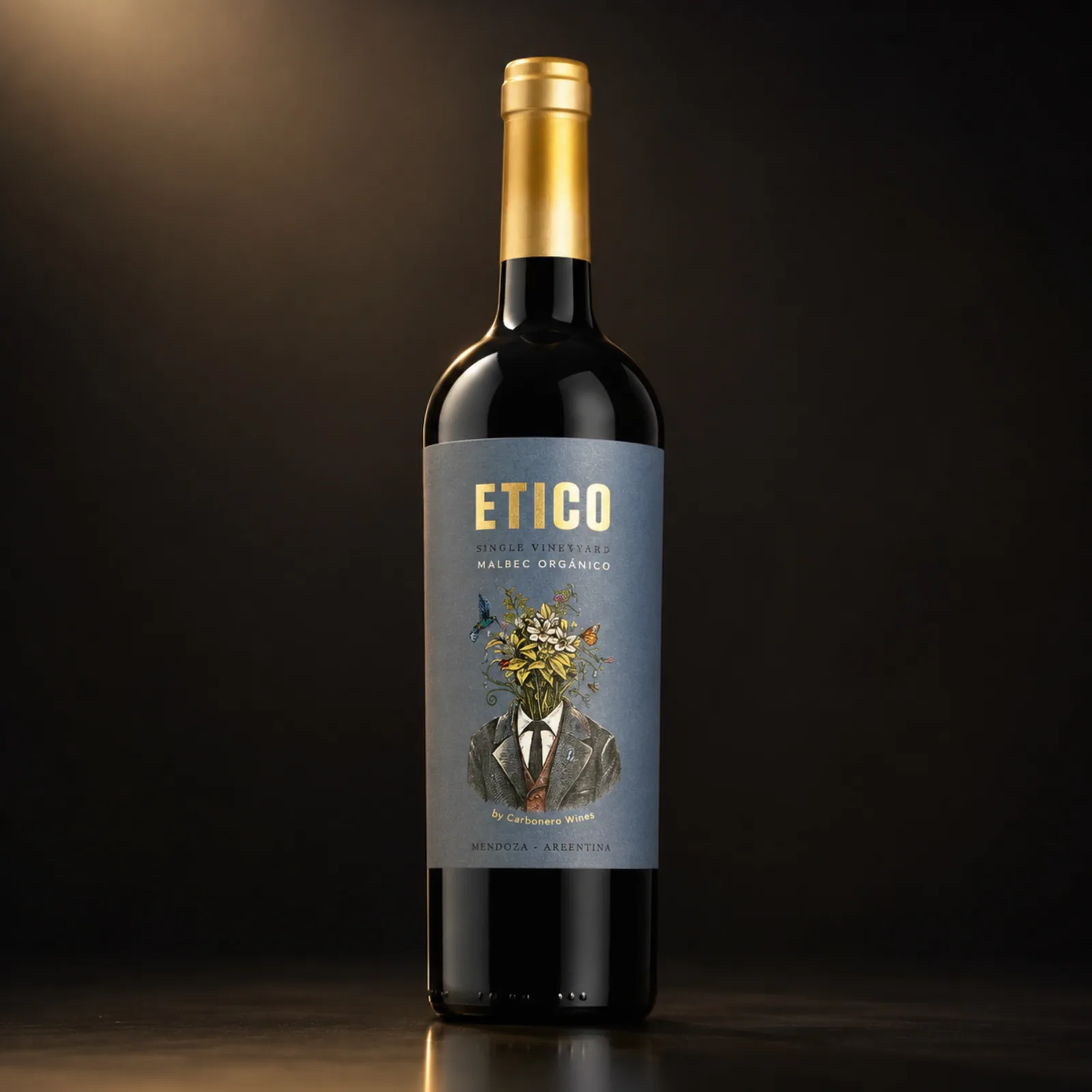 Vinho Tinto Etico Single Vineyard Malbec Orgánico
