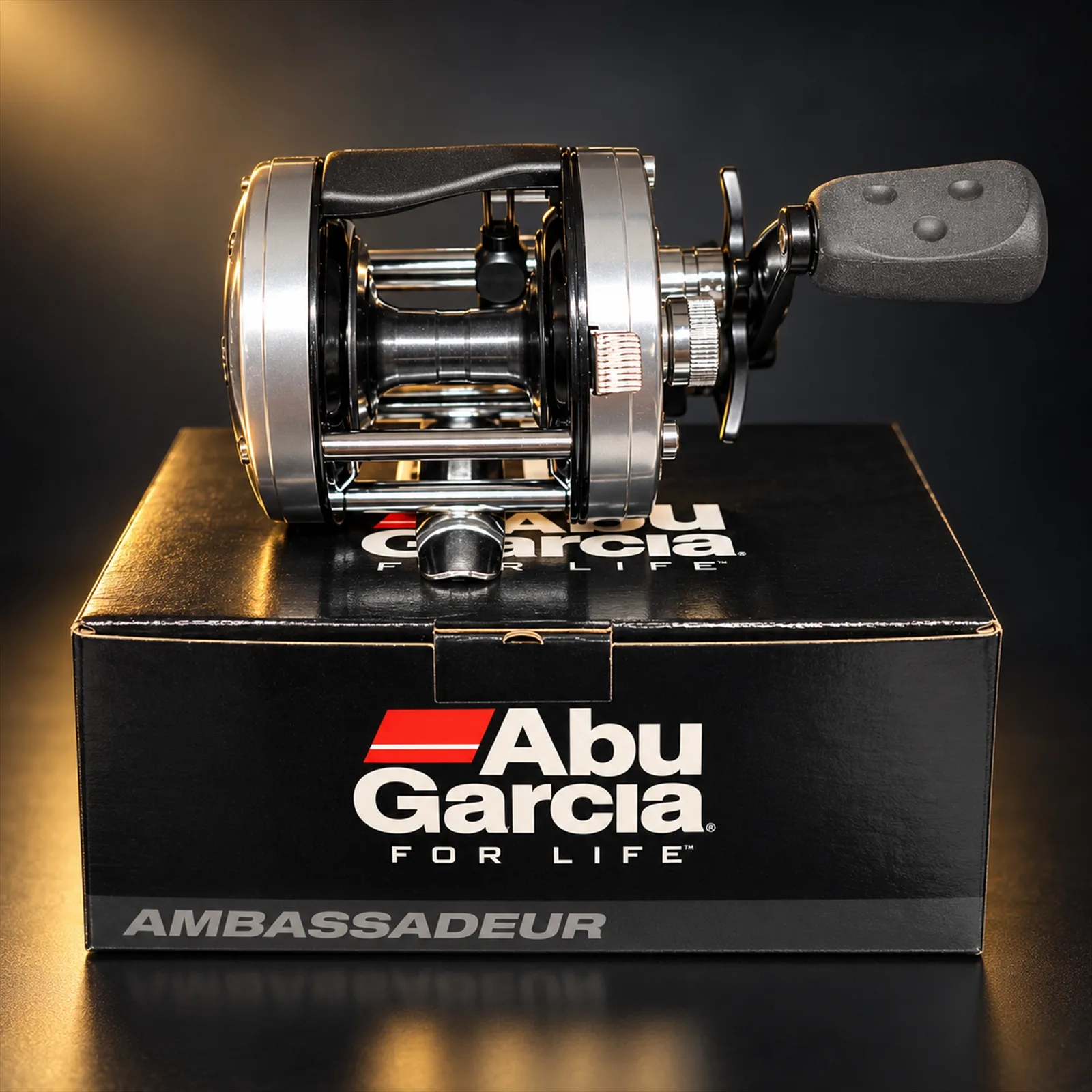 Carretilha Abu Garcia 5500 C3 Classic Round 4 Rolamentos Relação 5,3:1 200 m x 0,32 mm Alumínio 1292720
