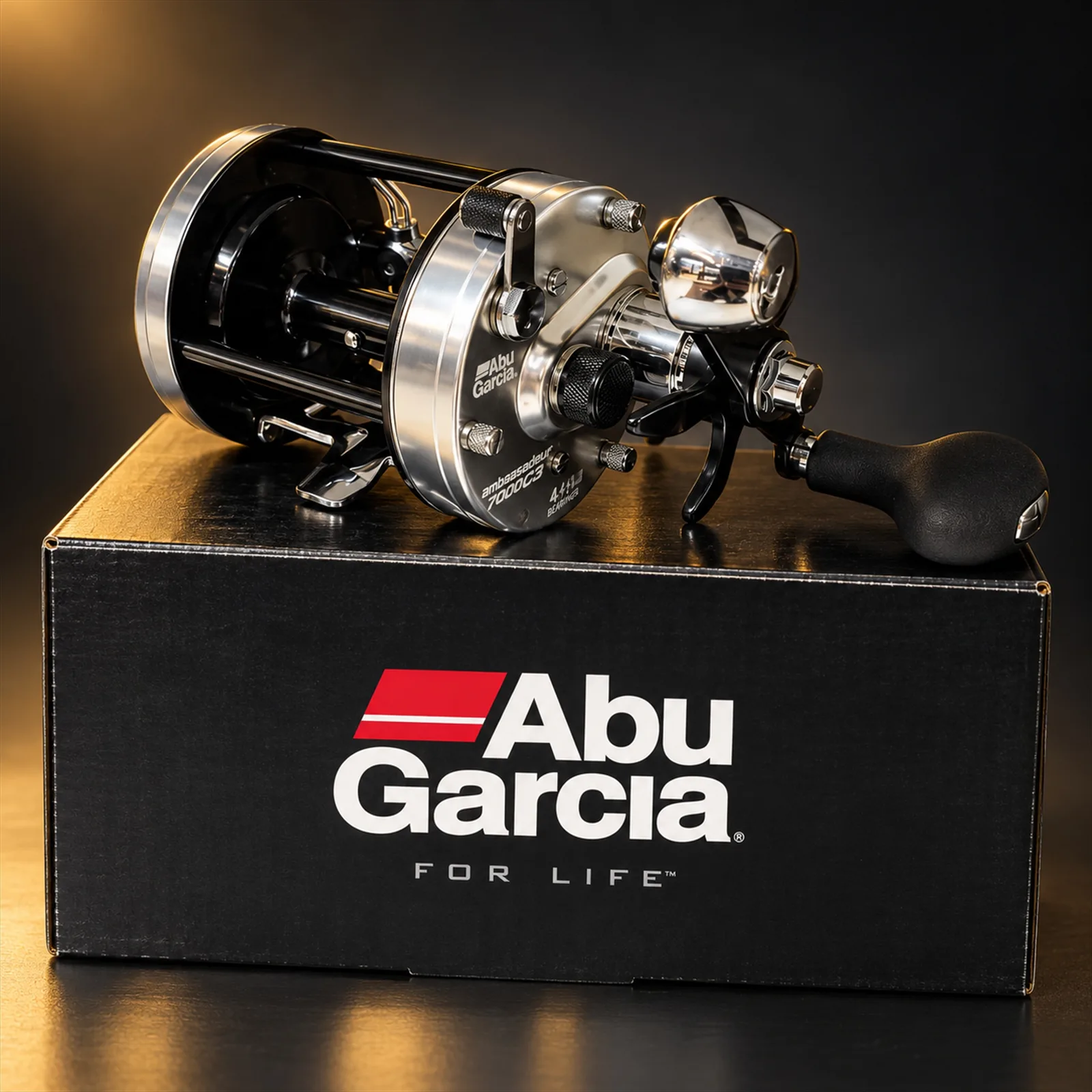 Carretilha Abu Garcia 7000 C3 Pro Rocket 230 m x 0,46 mm Fibra de Carbono 1324531