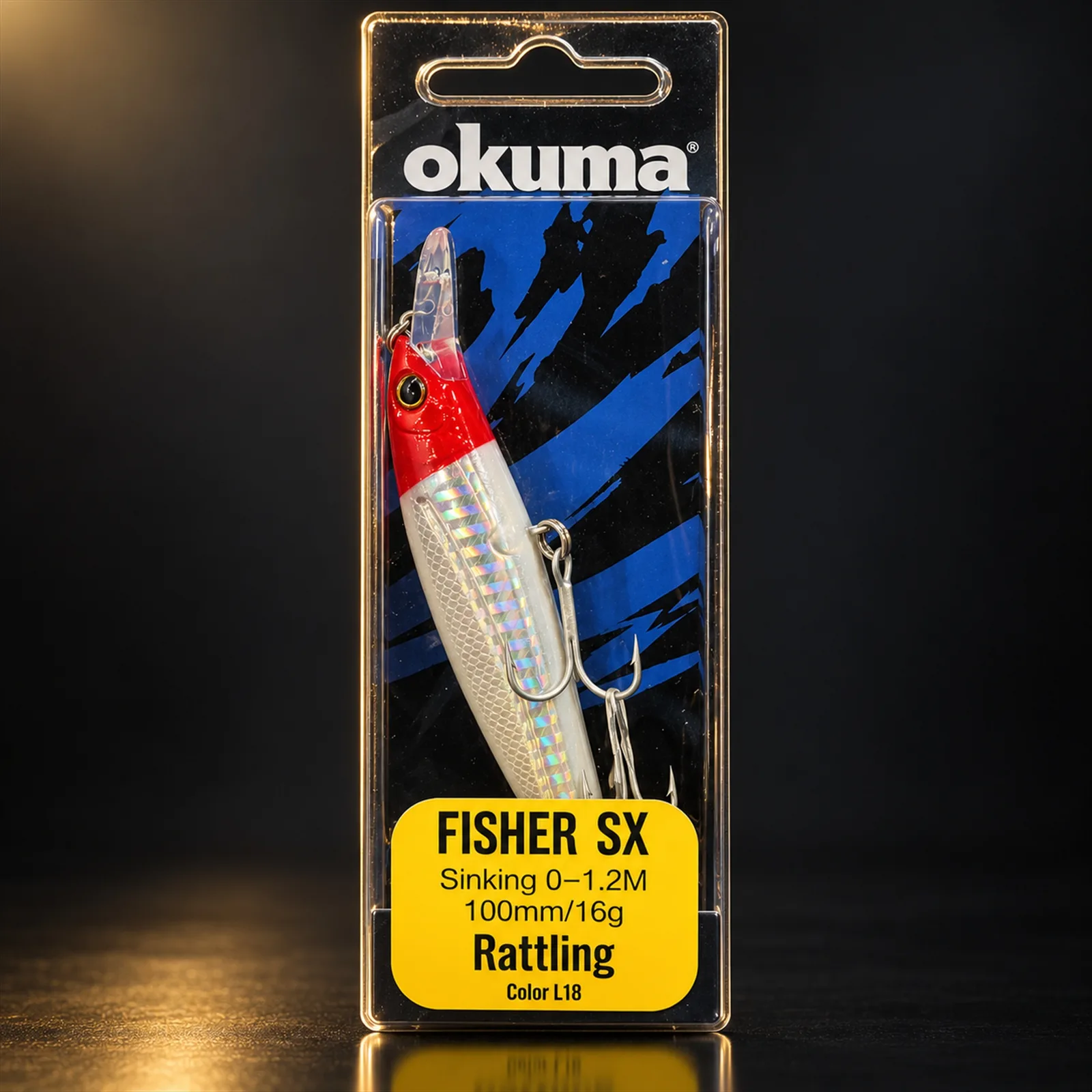 Isca Okuma Fisher SX 10 cm 16 g L18
