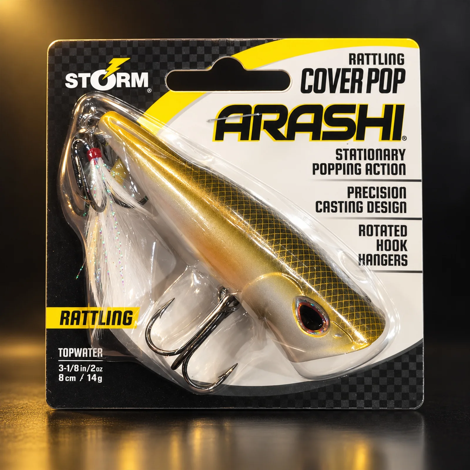 Isca Rapala Storm Arashi Cover Pop 8 cm 679 ACP08