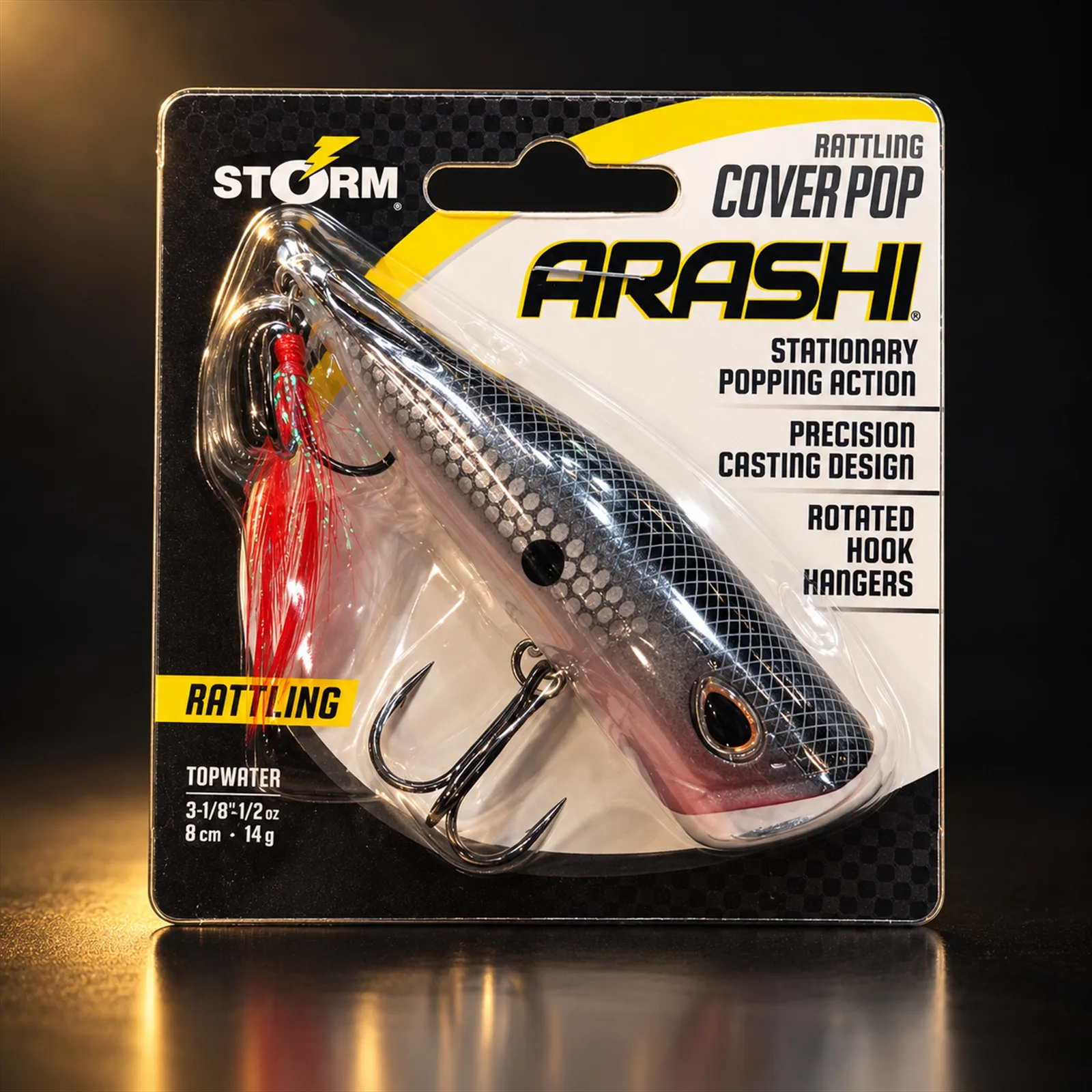 Isca Rapala Storm Arashi Cover Pop 8 cm 874 ACP08