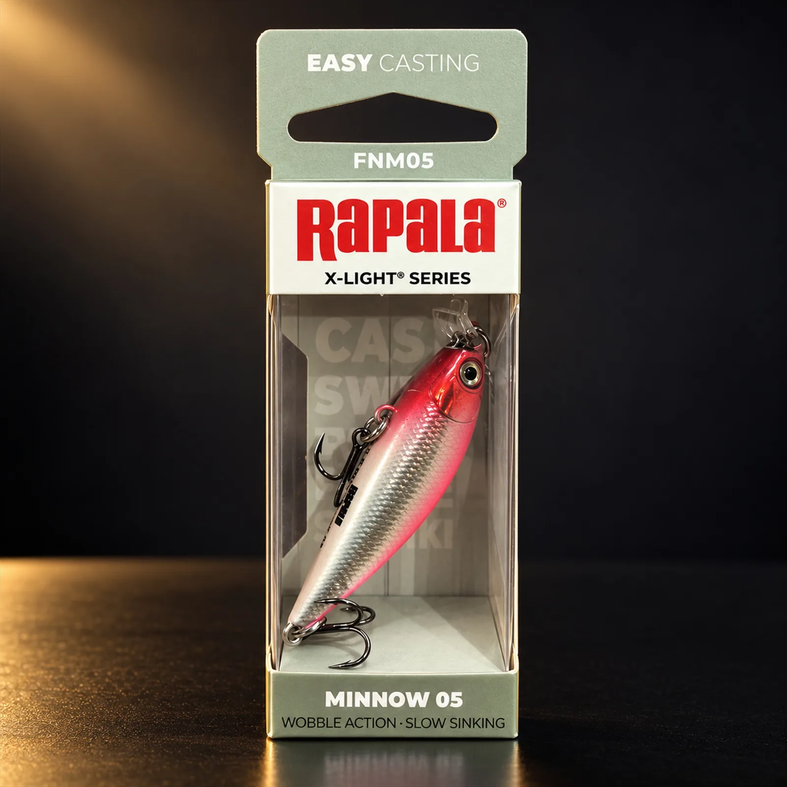 Isca Rapala X-Light Minnow 5 cm PCL