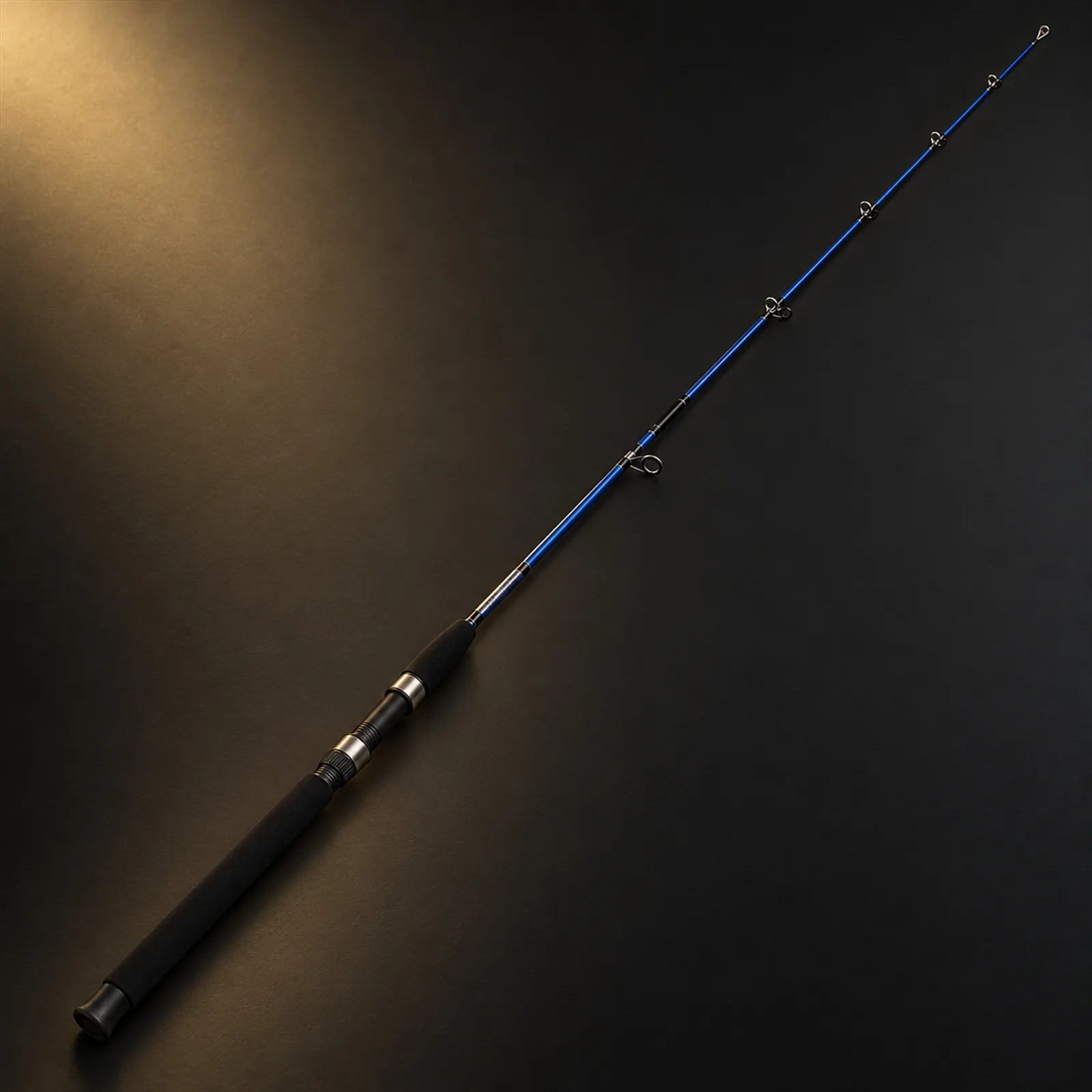 Vara de Pescar Interfish Cobra Sólida de Fibra 1,65 m 2 Partes 2605