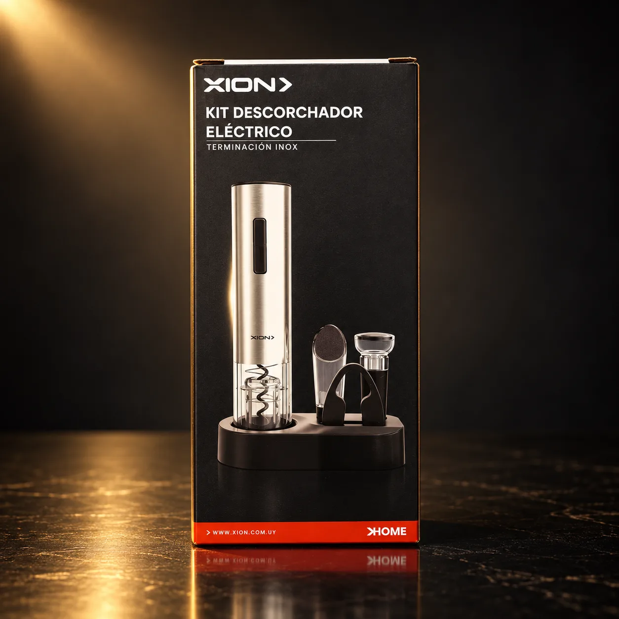 Abridor de vinho automático elétrico recarregável Xion