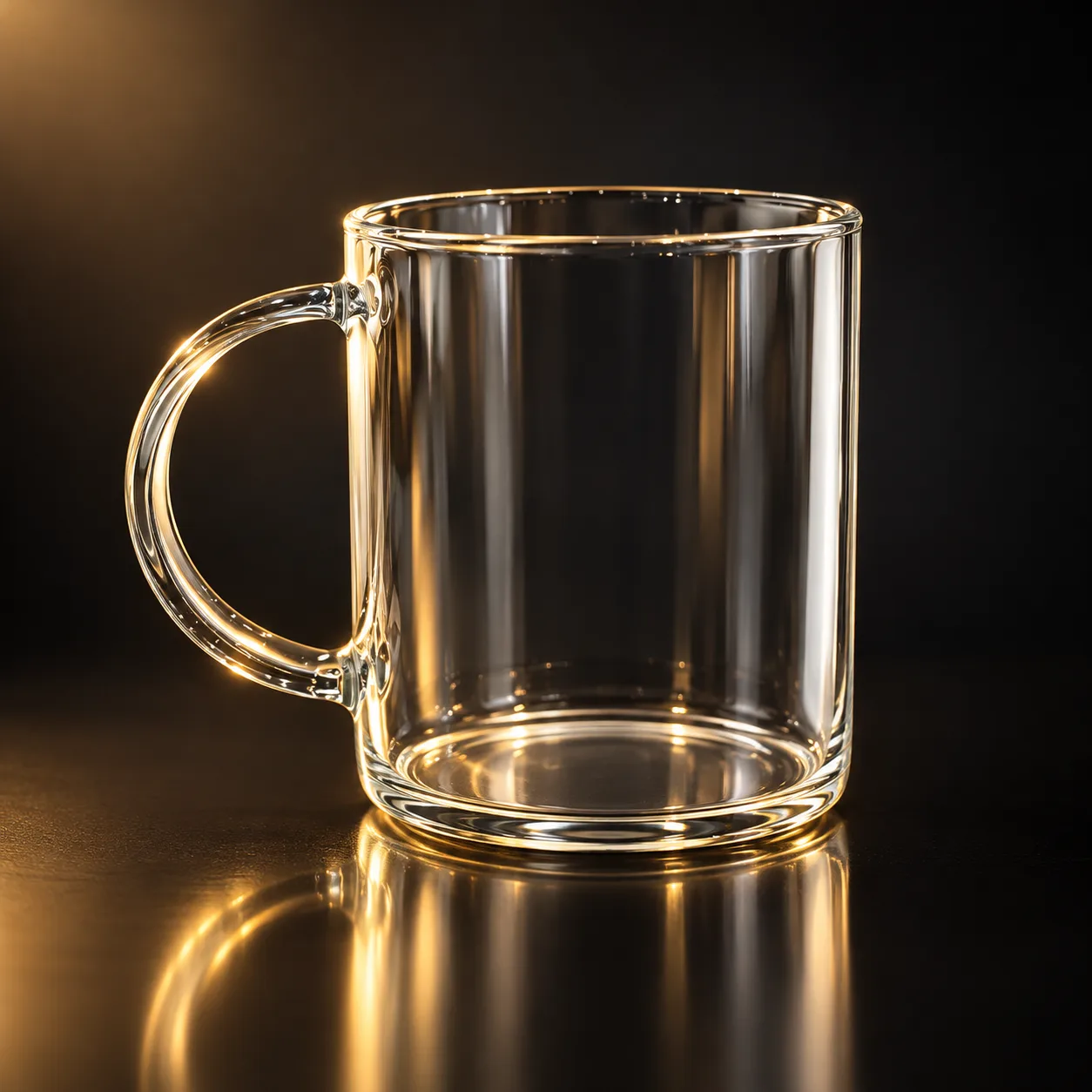 Caneca de vidro Selecta 370 ml