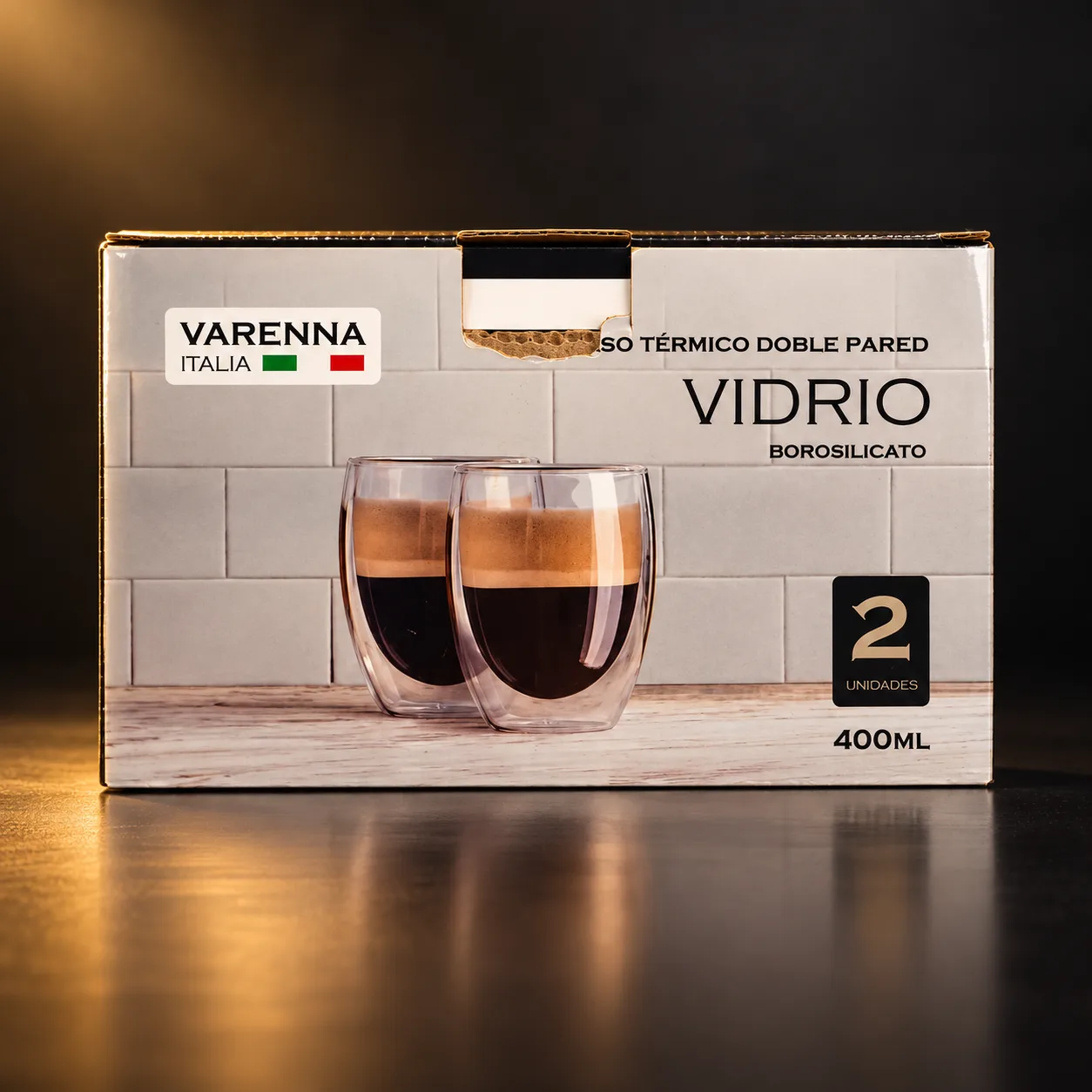 Copos térmicos Varenna 400 ml, 2 unidades