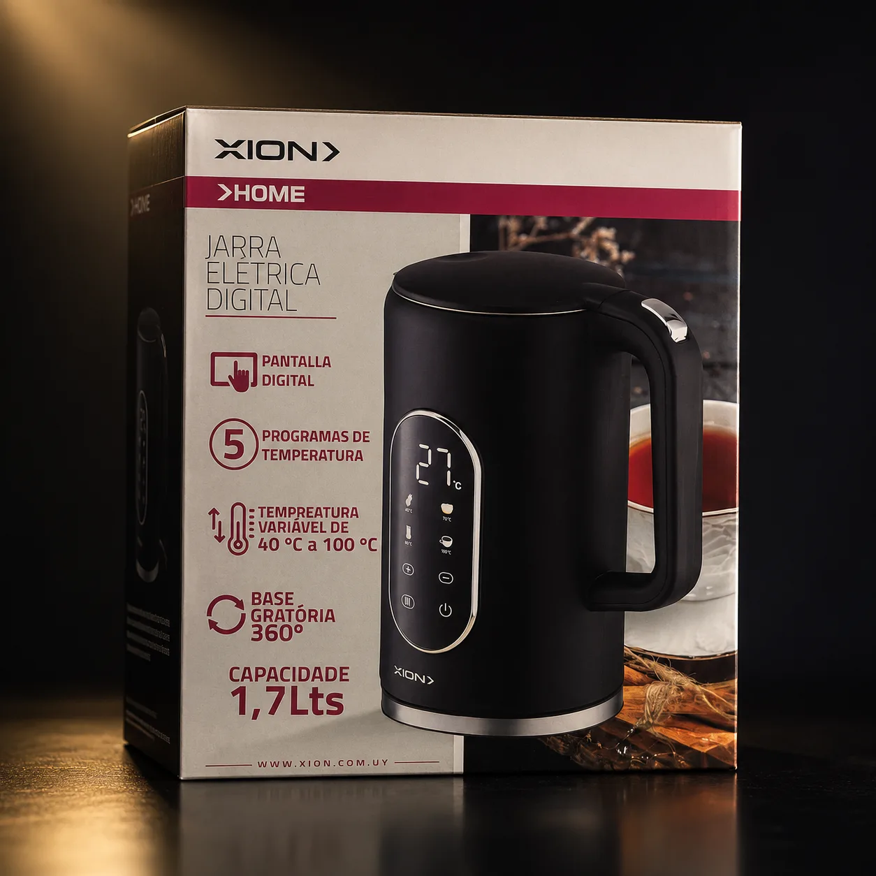 Jarra Elétrica Xion 1,7L 2200W
