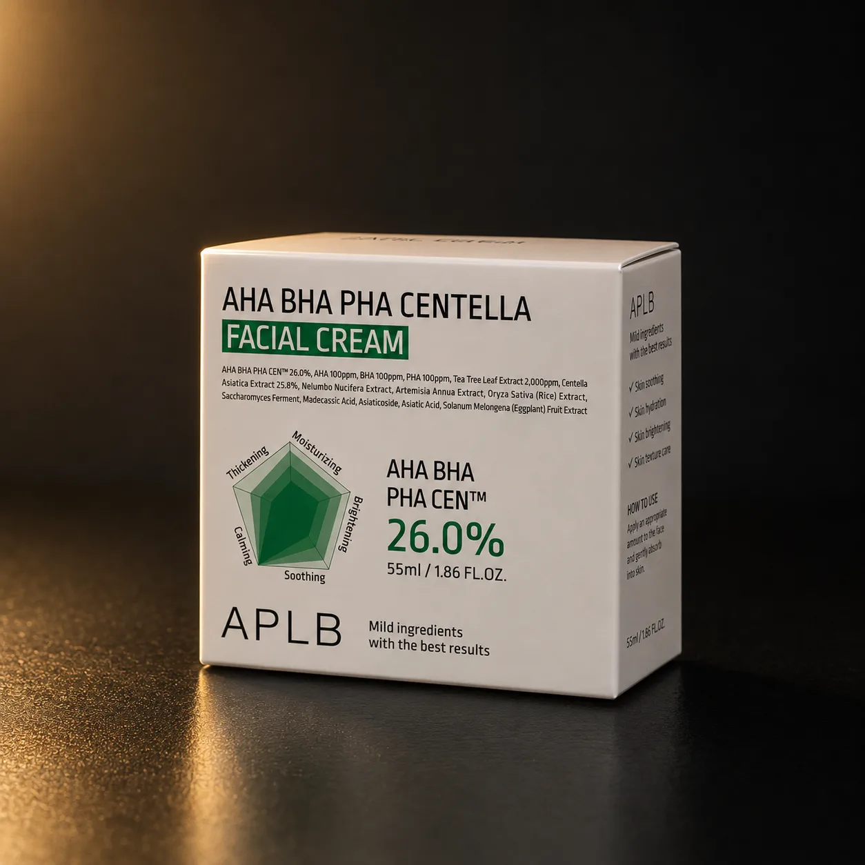 APLB AHA BHA PHA Centella Facial Cream