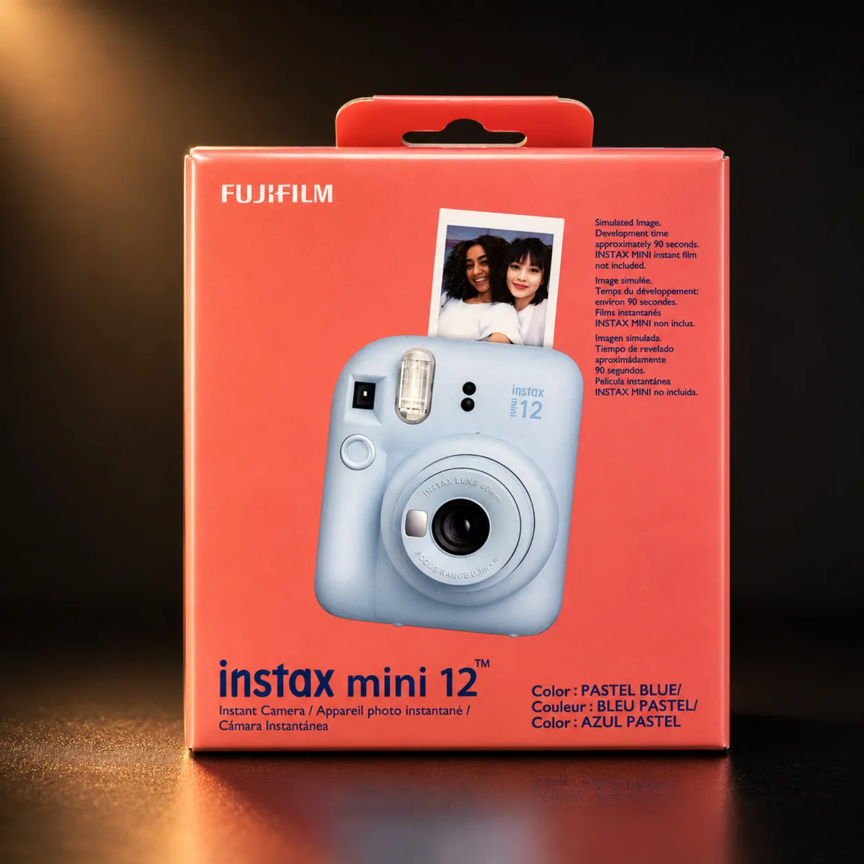 Fujifilm Instax Mini 12 Câmera Instantânea Azul Pastel