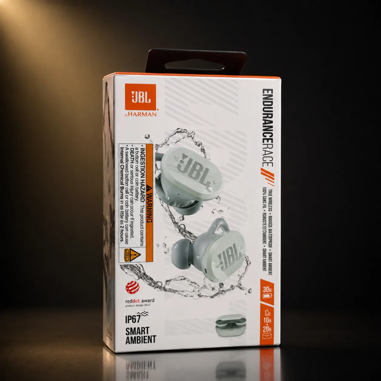 JBL Endurance Race Fone de Ouvido Esportivo True Wireless