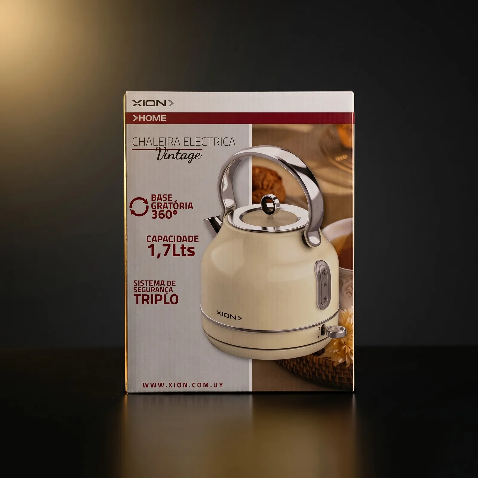 Chaleira Elétrica Vintage 1,7L