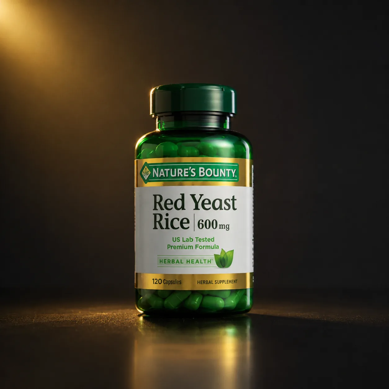 Arroz de Levedura Vermelha (Red Yeast Rice) 600mg, 120 cápsulas