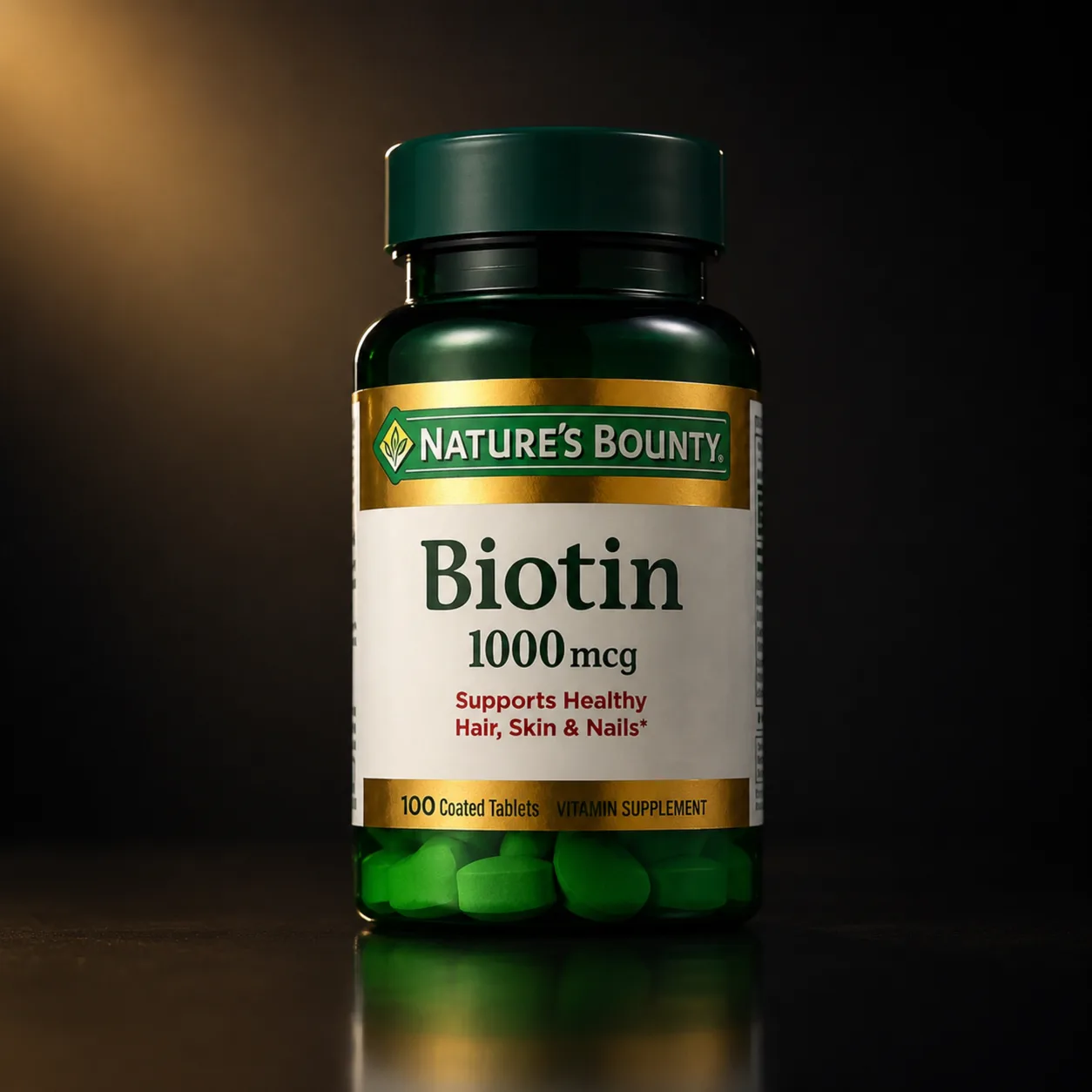 Biotina 1000mcg, 100 comprimidos