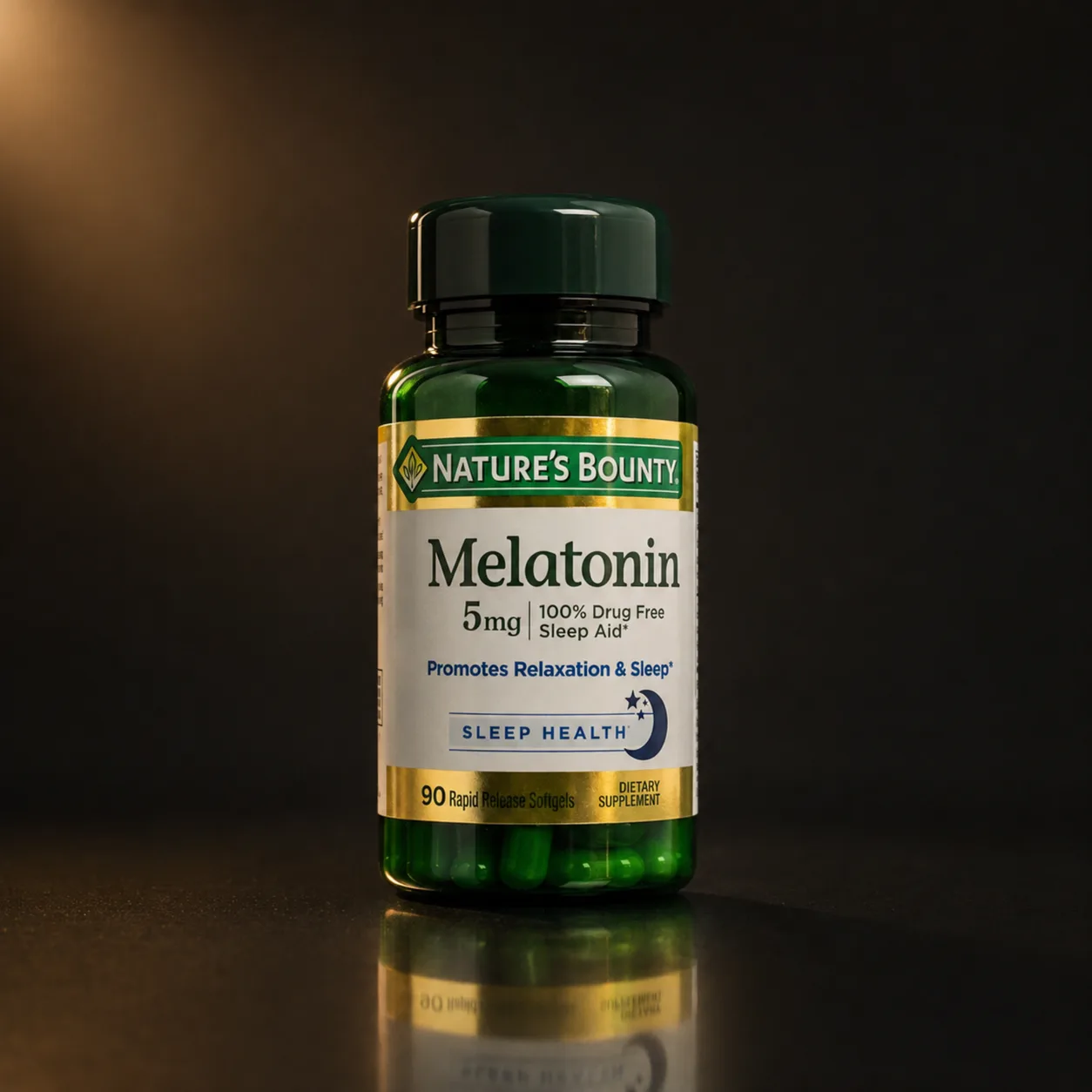 Melatonina 5mg, 90 cápsulas softgel