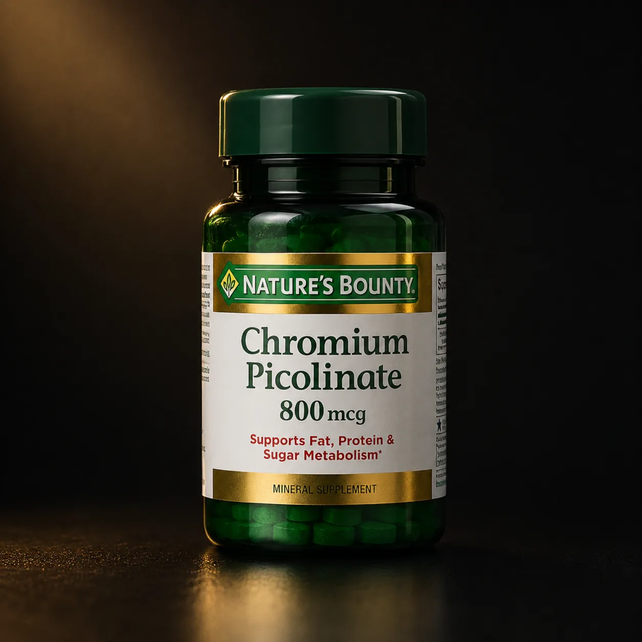Picolinato de Cromo 800mcg, 50 comprimidos